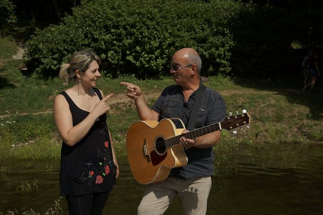 musique Ardéchois Anjie duo Nat, Jéjé